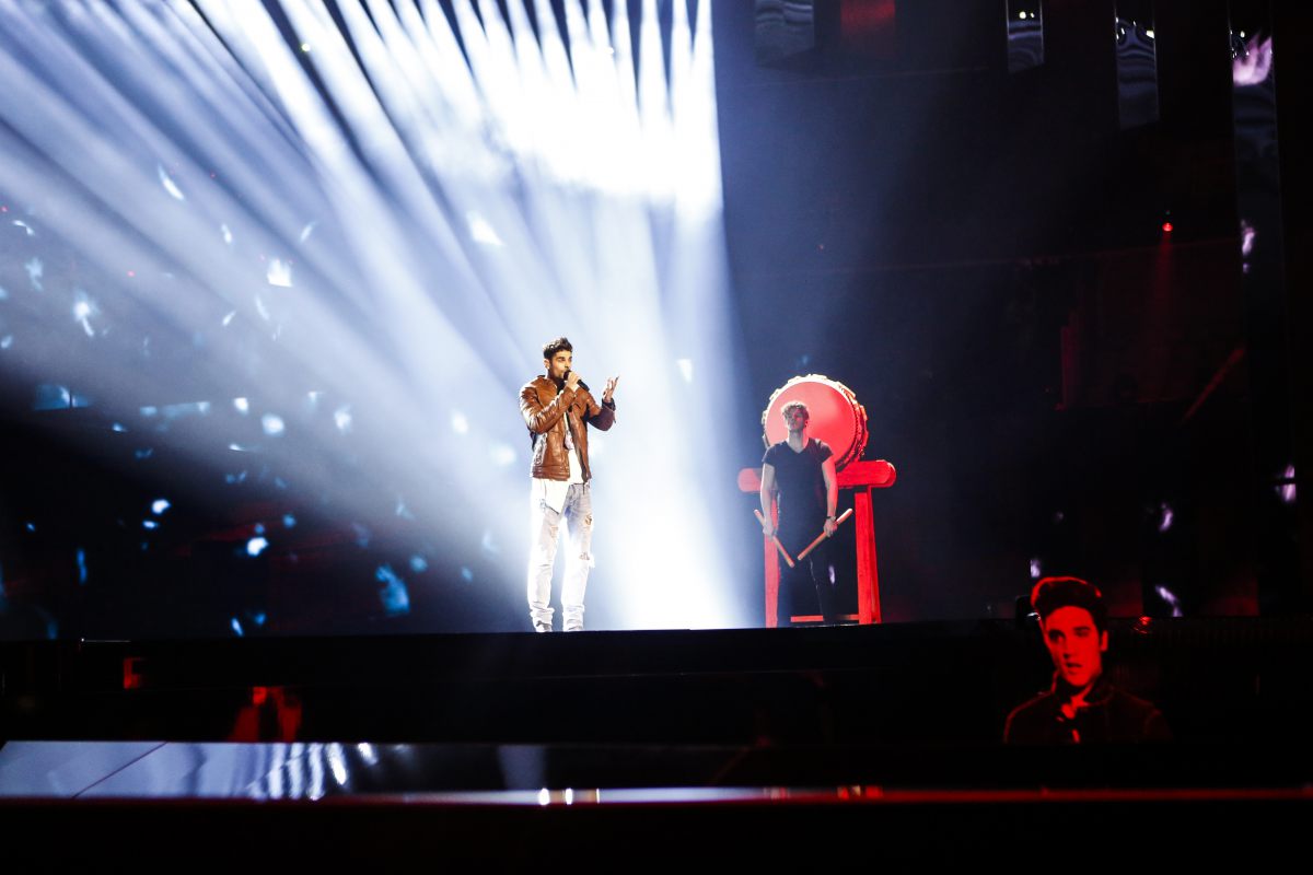 Primer ensayo de Hungría en Eurovisión 2016