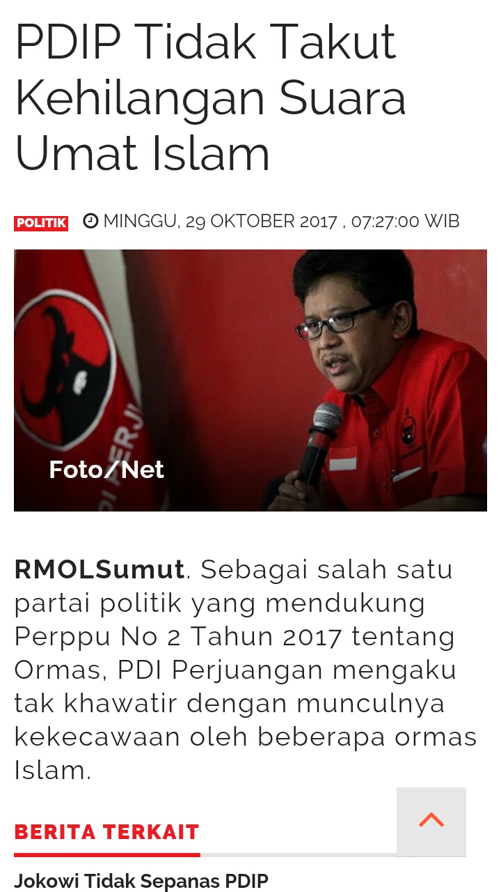 Ditinggalkan Umat Islam PDI P Kedodoran Di Jawa PORTAL ISLAM
