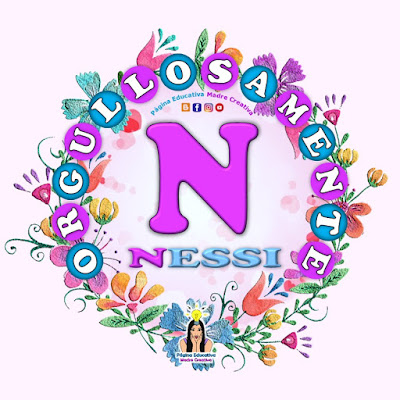 Nombre Nessi - Carteles para mujeres - Día de la mujer