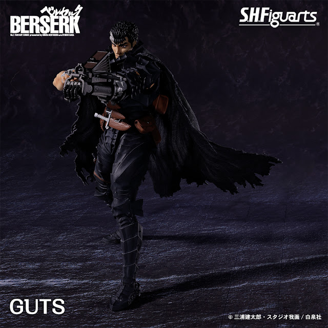 Tamashii Nations revela una nueva línea S.H.Figuarts dedicada a Berserk