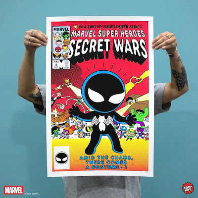 Marvel Comics Secret Wars #8 Cover Art Homage Screen Print by 100% Soft