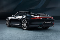 Porsche 911 Carrera Cabriolet Black Edition (2015) Rear Side