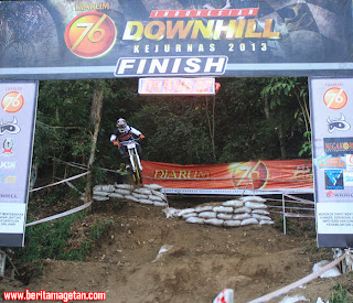 Sarangan Jadi Trek Terpanjang di Kejurnas Downhill 2013