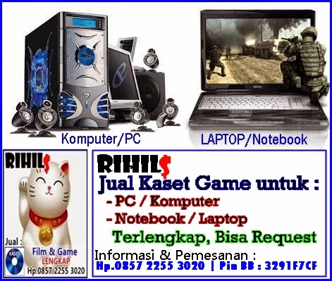 Rihils: Jual Kaset Game PC dan Laptop Lengkap