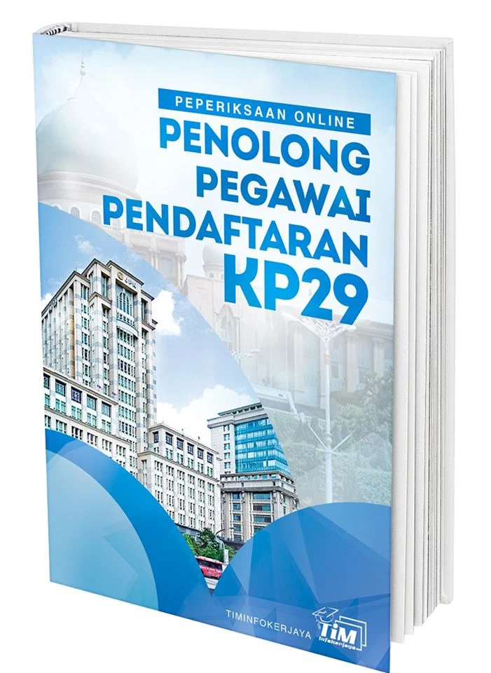 Pakej rujukan dengan contoh soalan Penolong Pegawai Pendaftaran KP29