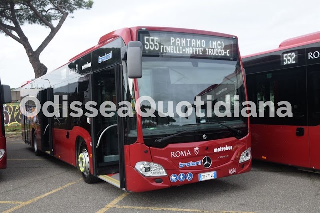 Rete bus periferica: dal 1° maggio Troiani/SAP prende in gestione il 555