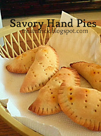 Savory Hand Pies Recipe @ http://treatntrick.blogspot.com