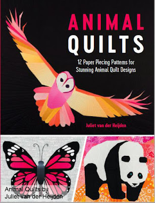 Animal Quilts Book Review by www.madebyChrissieD.com