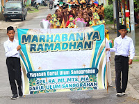 Yayasan Darul Ulum Sanggrahan Mengadakan Kirab Dalam Rangka Menyambut Bulan Suci Ramadhan  1445 H