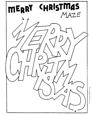 Christmas Mazes - Snow Man 6