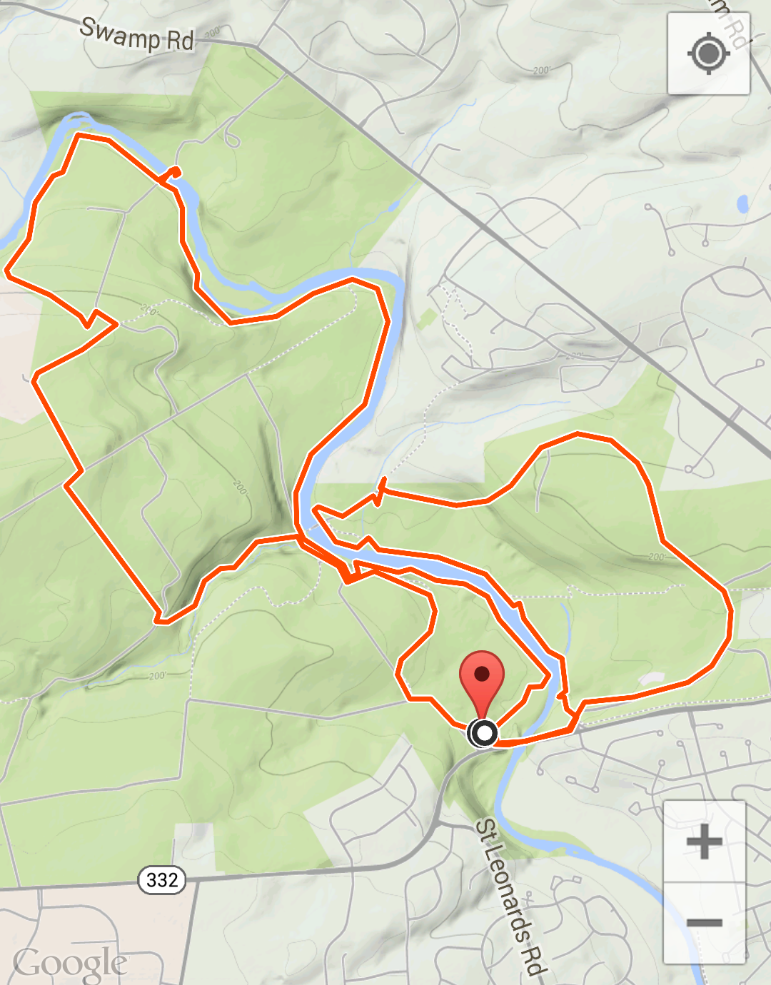 tyler state park map Southeastern Pa Hiking Tyler State Park