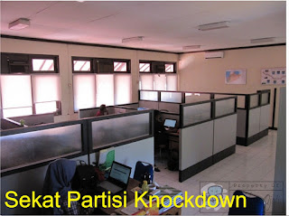 Harga Sekat Kantor Portable & Sekat Kantor Knockdown + Furniture Semarang