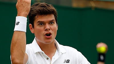 Milos Raonic upset novak