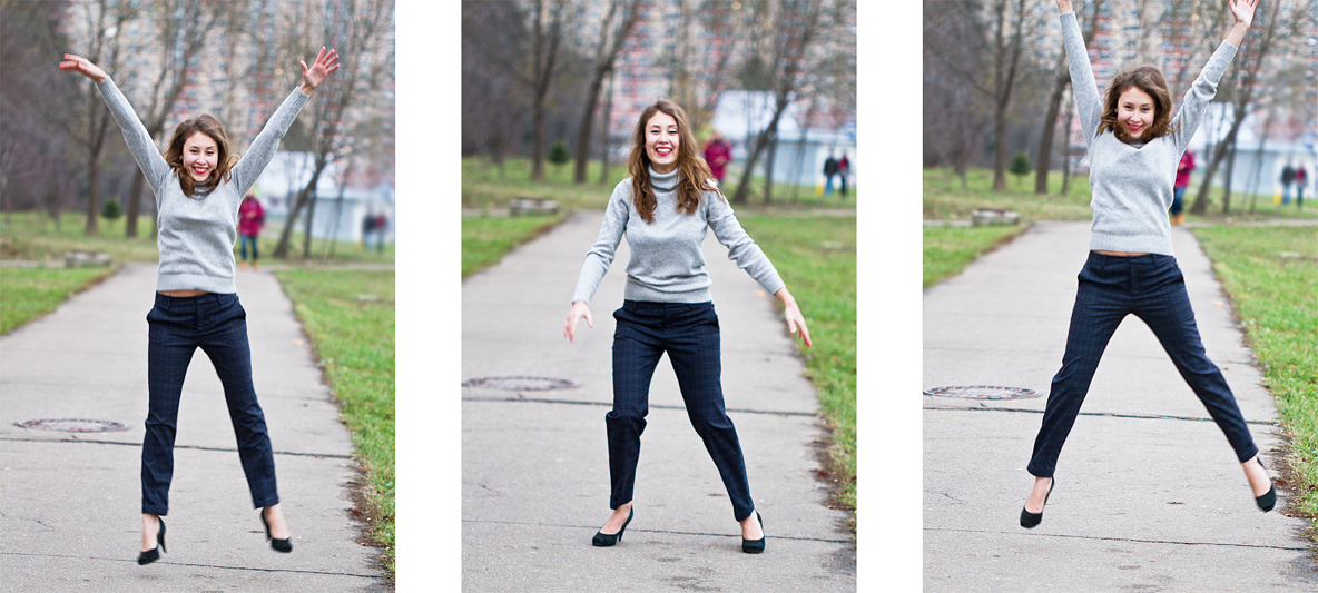 Блог Marina Sokalski (Марины Сокальски) : девушка прыгает