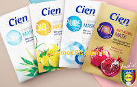 Logo Commenta e vinci gratis 20 kit maschere viso Cien