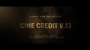 Videohive Cine Credit V.13 After Effects Template 