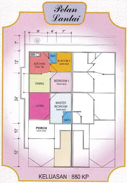 MAKA CORPORATION SDN BHD: Rumah Teres 3 Bilik Fasa 4 