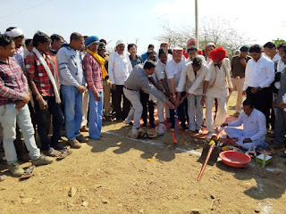 विधायक पटेल ने सोंडवा में तीस लाख रुपए की लागत से निर्मित गोशाला का किया भूमिपूजन