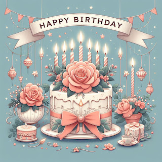 Happy birthday images with candles download free