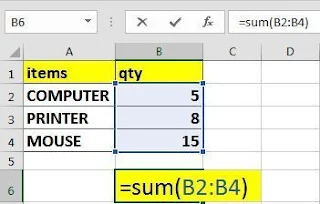 USE OF EXCEL FORMULAS SUM, SUMIF & SUMIFS WITH EXAMPLE