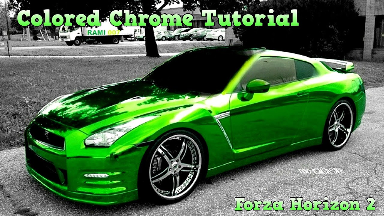 Chrome Paint Cars