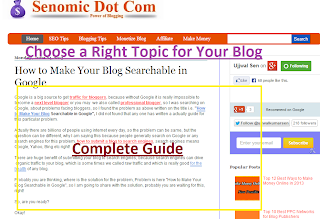 Choose Blog Topic to Earn Money