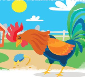The rooster and the jewel, bedtime stories