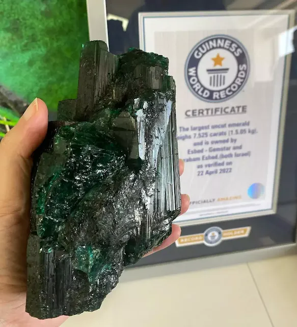 Largest Uncut Emerald Discovered in Zambia