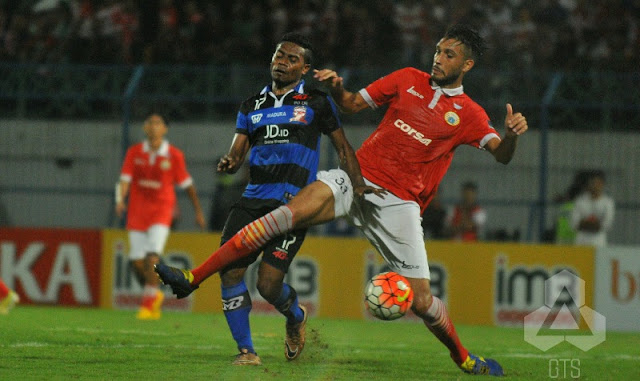 Persija Jakarta Menyerah 0-3 dari Madura United 