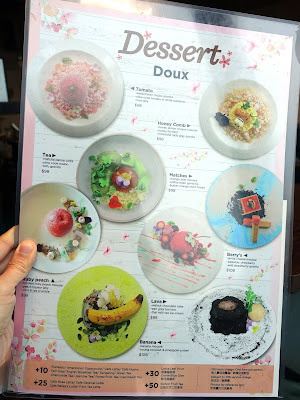 Doux Dessert Bar Mongkok - Decadent Dessert Menu