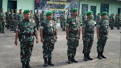 Kodim Pekalongan Lepas 5 Prajuritnya Pindah Tugas Ke Satuan Baru