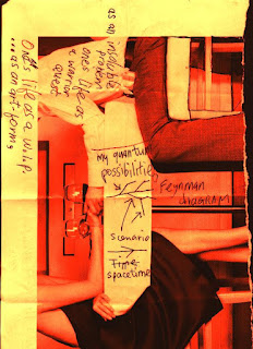 my life as a Feynman diagram: my critical path is the sum of all possibilities