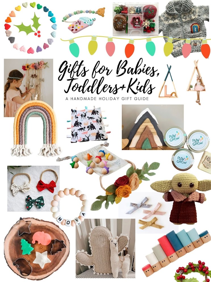 Gifts for Babies, Toddlers + Kids / A Handmade Holiday Gift Guide