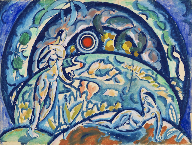 Vladimir Baranov-Rossine - Adam and Eve