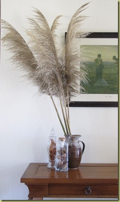 fall jar fillers and grass