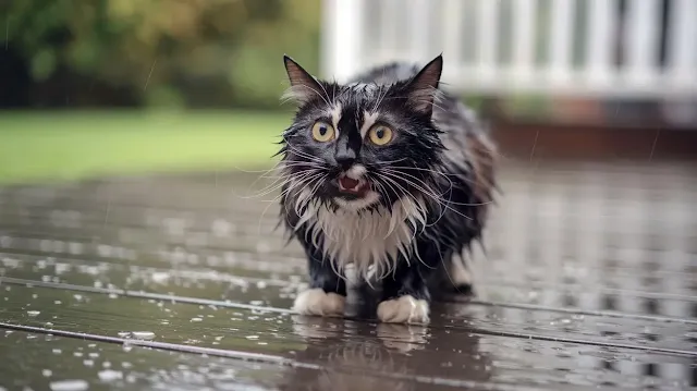 why cats hate water