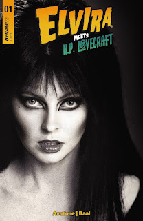 Cover D of Elvira Meets H.P. Lovecraft #1 from Dynamite Entertainment
