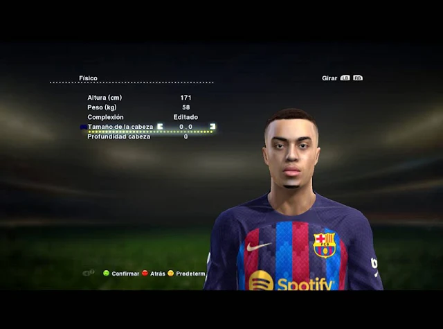 Sergiño Dest & Sergio Gómez Face For PES 2013