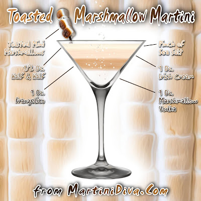 Toasted Marshmallow Martini Recipe with Ingredients and Instructions