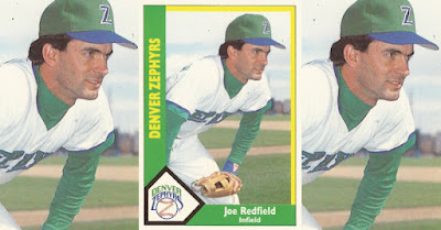 Joe Redfield 1990 Denver Zephyrs card