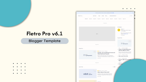Fletro Pro v6.1 Blogger Theme Free Download