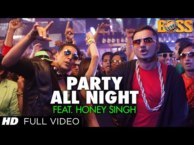 Party All Night Song - Lyrics | Yo Yo Honey Singh ("Boss")