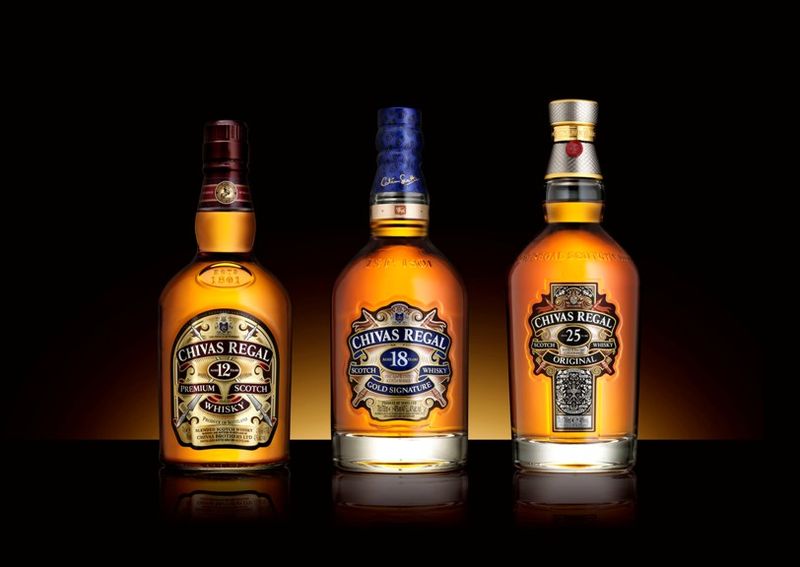 .: Chivas Regal, Johnnie Walker, Jack Daniel’s or Vodka