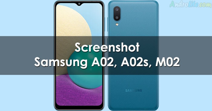 Screenshot Samsung Galaxy A02, A02s, M02