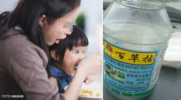 Ibu paksa anak minum racun selepas bertengkar dengan suami