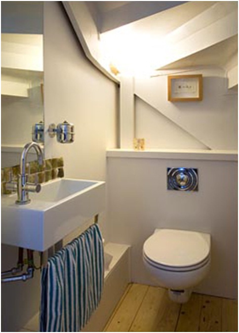 BATHROOM UNDER THE STAIRS : BATHROOMS DESIGN IDEAS: Videos ...