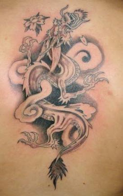 Japanese Dragon Tattoo