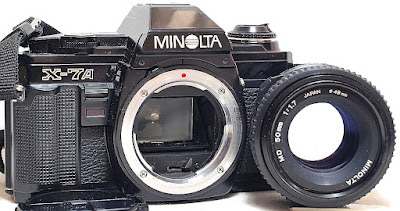 Minolta X-7A Body #969, Minolta MD 50mm 1:1.7 #794