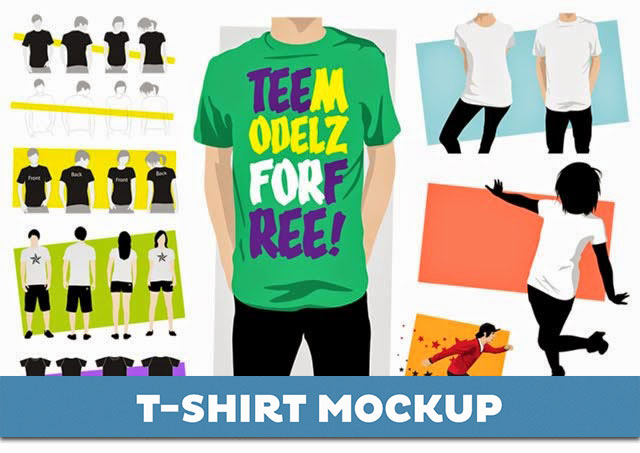 65+ Best Free T-Shirt Mockup PSD Templates