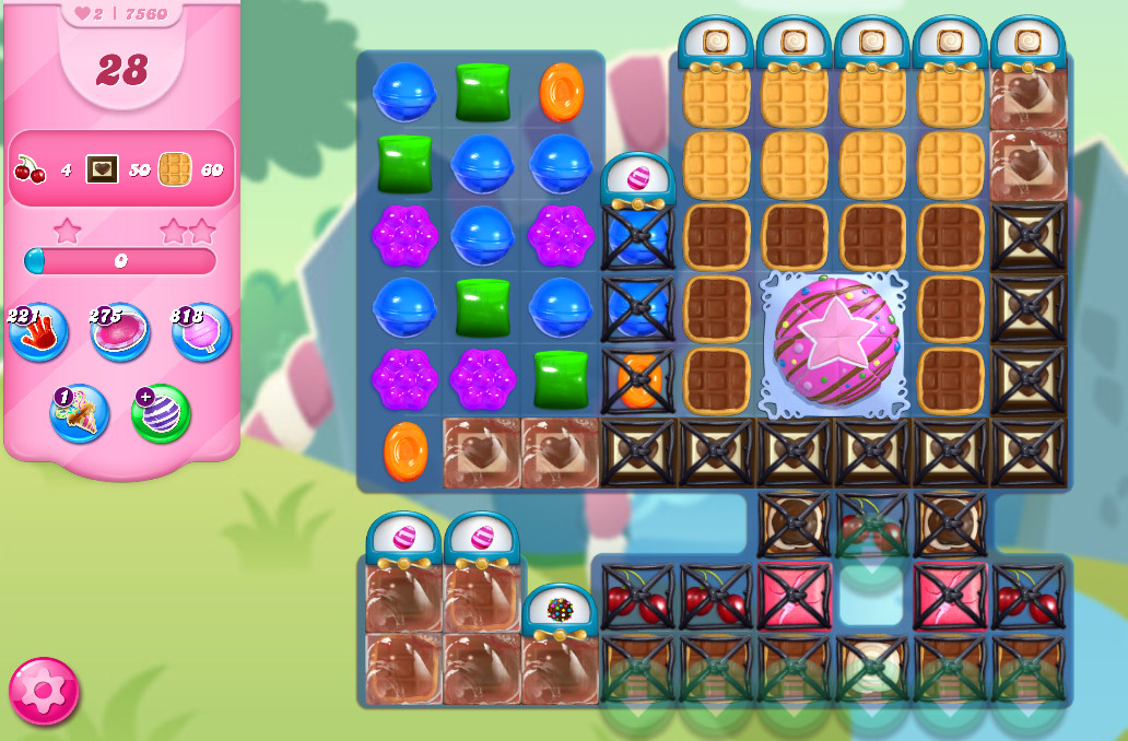 Candy Crush Saga level 7560